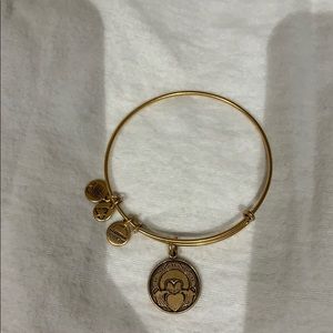 ALEX AND ANI Claddagh Charm Bangle